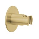 Herzbach DESIGN IX PVD Wandhalter seven round Brass