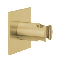 Herzbach DESIGN IX PVD Wandhalter seven square Brass