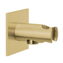 Herzbach DESIGN IX PVD Brauseanschlussbogen seven square Brass