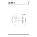 Herzbach LOGIC XL 1 / 1+ Farbset für Universal-Thermostat-Modul eckig