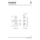 Herzbach LOGIC XL 2 Farbset für Universal-Thermostat-Modul