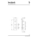 Herzbach LOGIC XL 2 Farbset für Universal-Thermostat-Modul eckig