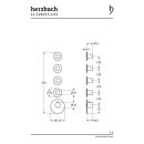 Herzbach LOGIC XL 4 Farbset für Universal-Thermostat-Modul