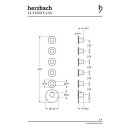 Herzbach LOGIC XL 5 / 5+ Farbset für Universal-Thermostat-Modul