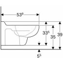 Geberit Wand-Tiefspül-WC Kind 535mm Ausladung weiß