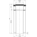 Atec Rohr PolyClassic kürzbar, konzentrisch,, DN...