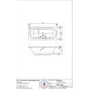 Schröder Rechteckwanne Alberta 181,5x80,5x48 cm...
