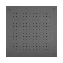 Herzbach DEEP Grey Regenbrause square 380 mm