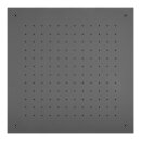 Herzbach DEEP Grey Regenbrause square 500 mm