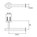 Herzbach DEEP Papierrollenhalter