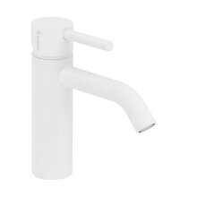 Herzbach DEEP White Waschtisch-Einlochbatterie M-Size 130 mm