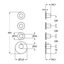 Herzbach DEEP White LOGIC XL 3 Farbset für...