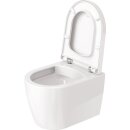 Duravit WC-Sitz ME by Starck Compact mit Absenkautom.,Scharniere edelstahl,weiss