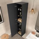 Hochschrank ALLIANCE 1600 mit 2 Türen Black Velvet