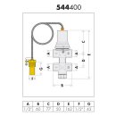 Caleffi Doppelte thermische Ablaufsicherung 1/2"