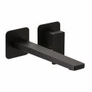 Herzbach CEO Waschtisch-Unterputzbatterie Farbset Auslauflänge 240 mm , schwarz