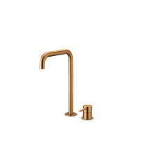 2-Loch Waschtischarmatur hoch slimline Bronze JEE-O