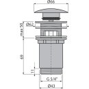 alcadrain Click - Clack 5/4" Ganzmetal mit...