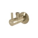 alcadrain Eckventil mit einem Filter 1/2"×3/8", GOLD-Glanz