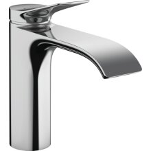 hansgrohe Einhandmischer Waschtisch Vivenis ComfortZone 110 mit Ablaufgarnitur verchromt