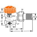 IMI Heimeier Thermostatventil-UT Eclipse Eck DN15