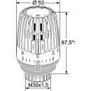 IMI Heimeier Thermostatkopf mit Nullstellung K-Kopf, mit eingebautem Fühler