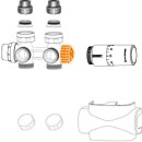 IMI Heimeier Multilux 4 - Eclipse - Set Halo m automatischer Durchflussregelung weiss