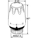 IMI Heimeier Thermostatkopf DX mit eingebautem...