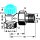 IMI Heimeier Thermostatventil-Unterteil RG vern. Eckf. m. ger. Widerstand 1/2