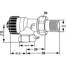 IMI Heimeier Thermostatventil-Unterteil umgek....