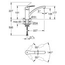 Spültischarmatur Eurosmart  chrom Grohe