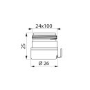 Schnellkupplung für BIOFIL M24 x 1 AG