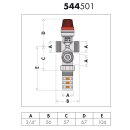 Thermische Ablaufsicherung 3/4"