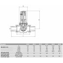 Syr Druckminderer 11/2 , Einbaulänge 220 / 130mm PN 25