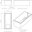 Wannentraeger MULTISTAR SW 10010 f.Saniform...