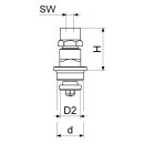 Steckschlüssel Oberteil 1/2"