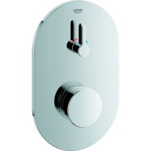 Grohe Selbstschlussar. Brause Eurosmart CT Fertigmontageset mit Mischung VC