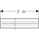 Geberit GIS Profil Stahl verzinkt, Länge 5 m
