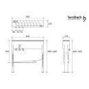 Herzbach Logic Montagegestell mit Schlauchkasten