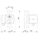 Grundfos Zirkulationspumpe UP Wechselstrom 20-15N PN10...