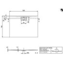 VB Architectura Acryl-Brausewanne 1200x900x15mm MetaRim...