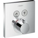 HG Fertigset Thermostat ShowerSelect für 2 Verbraucher verchromt