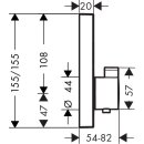 HG Fertigset Thermostat ShowerSelect für 2 Verbraucher verchromt