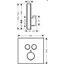 HG Fertigset Thermostat ShowerSelect a. Gl f 2...