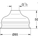 Grohe Kopfbrause Relexa aus Messingblech Brausekopf d=...