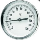 Watts Bimetall-Zeigerthermometer axial 0-120 GradC OR d=...