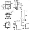 Grohe Wandeinbau-Druckspüler mit Vorabsperrung 3/4