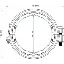 PoloPlast Auszugsichere Verbindung PKASV Polo-ASV DN 75