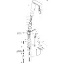 HG Elektronikmischer Waschtisch Metris S m Netz IR u Temper voreinstellb. chrom