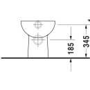 Duravit Stand-Tiefspül-WC D-Code Abgang waagerecht 480x355mm weiß